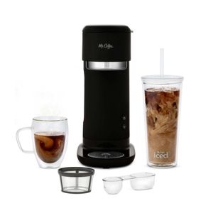 Mr. Coffee "Iced" Coffee Maker with Reusable Tumblr and Coffee Filter